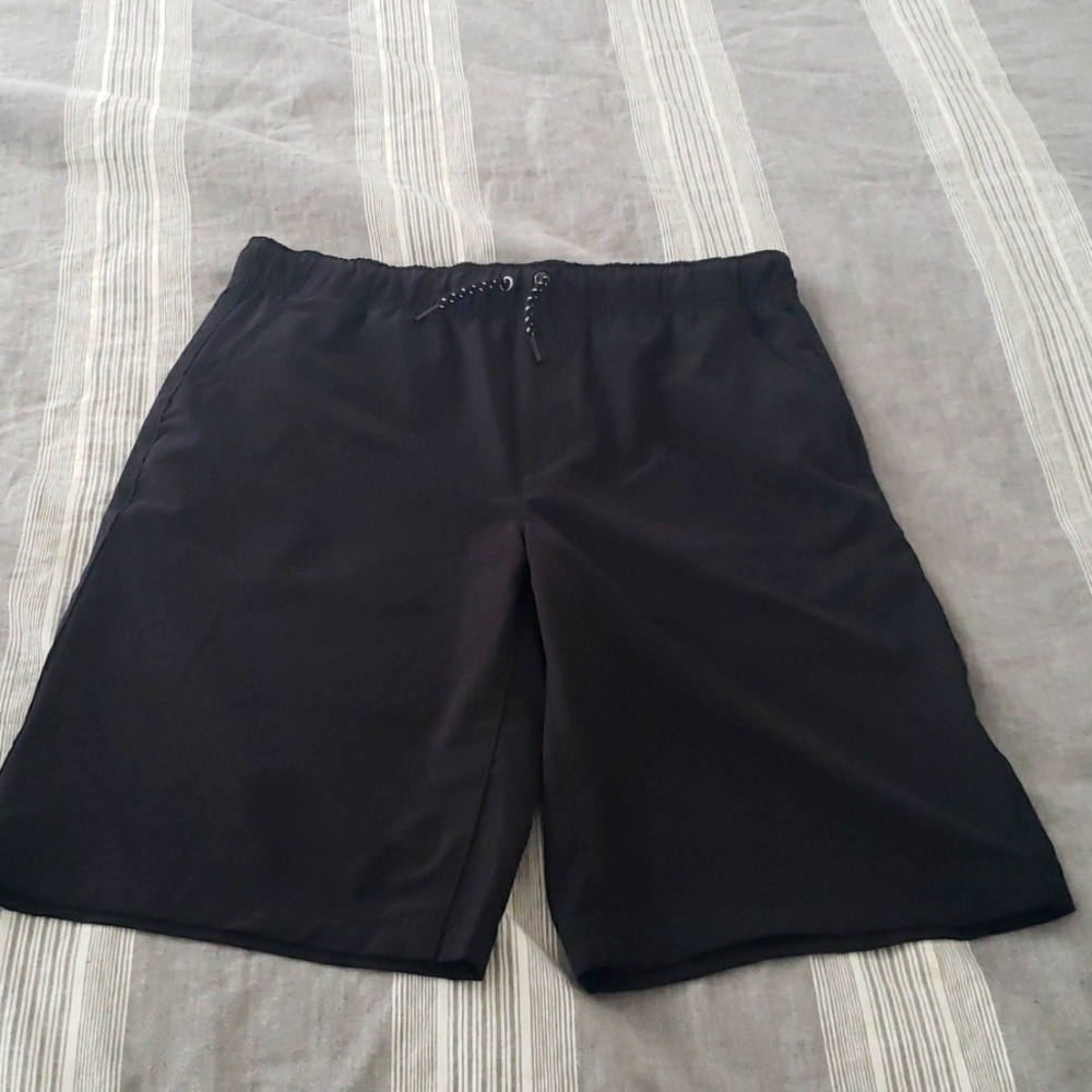 Sonoma‎ black nylon shorts boys XL 18/20 Athletic Sporty Athleisure Lounge